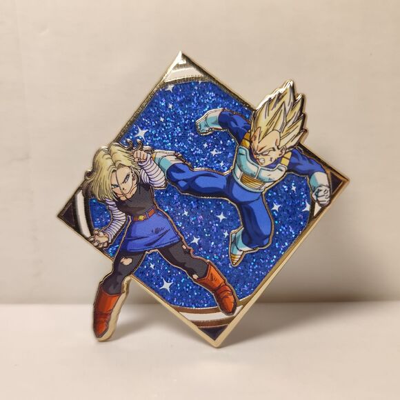 Dragon Ball Z Blind Bag Series Enamel Pins Full Set Of 8 Collectible DBZ Badges - Picture 9 of 11